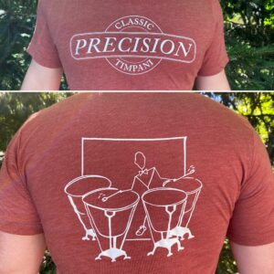 Precision Classic Cartoon Timpanist Unisex T-Shirt